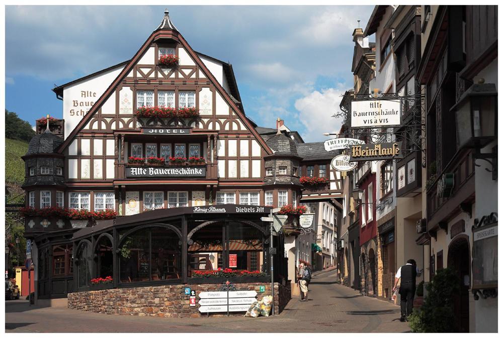 Hotel Cafe Post Ruedesheim am Rhein Exterior photo