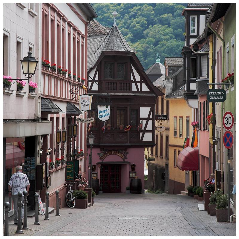 Hotel Cafe Post Ruedesheim am Rhein Exterior photo