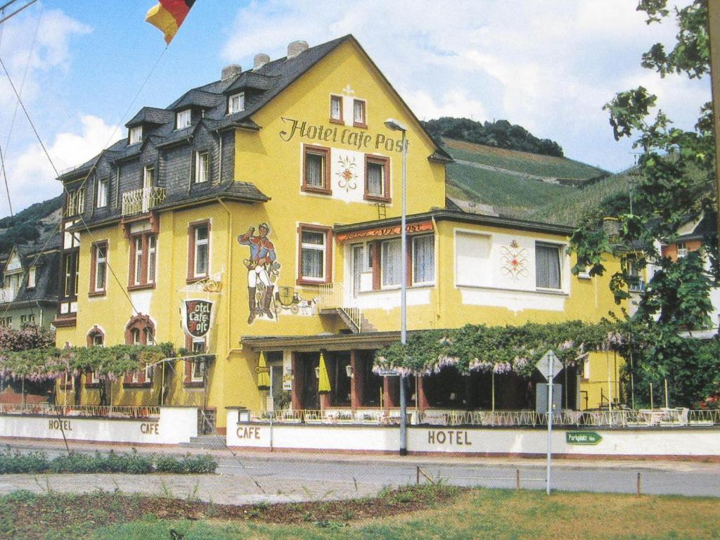 Hotel Cafe Post Ruedesheim am Rhein Exterior photo